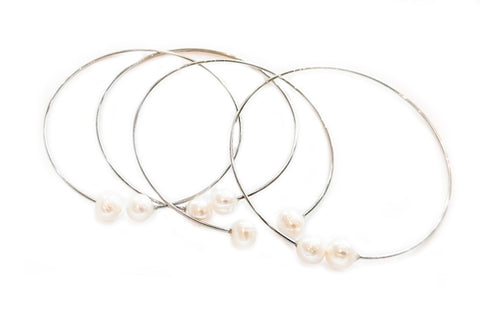 Freshwater Cultured Pearl Cuff Bracelet