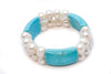 Freshwater Cultured Pearl & Gemstone Bracelets