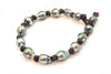 Multi Pearl Tahitian Cultured Pearl Leather Bracelets