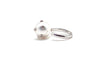 South Sea Cultured Pearl & Diamond Cuff Ring