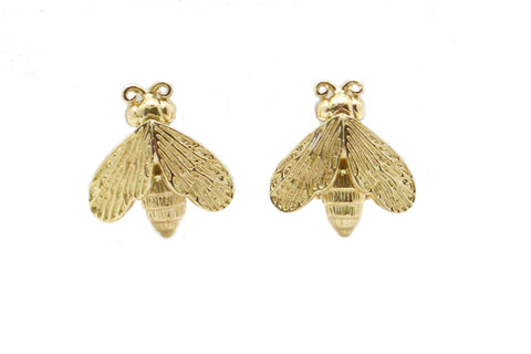 Medium Size Bee Earrings